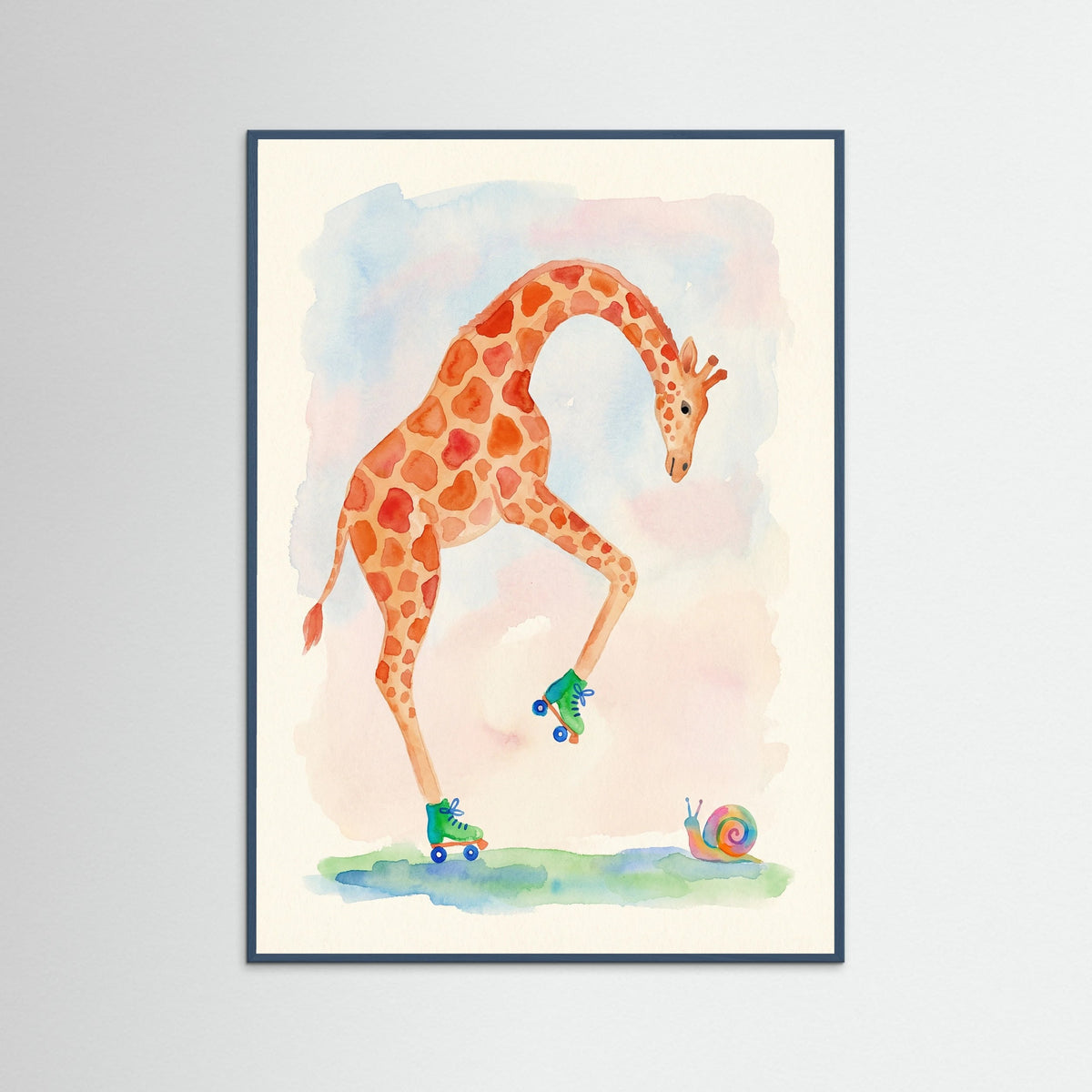 Teal Wood Whimsical Wanderer