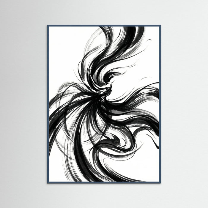 Teal Wood Whirling Grace