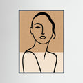 Teal Wood Whispering Portrait