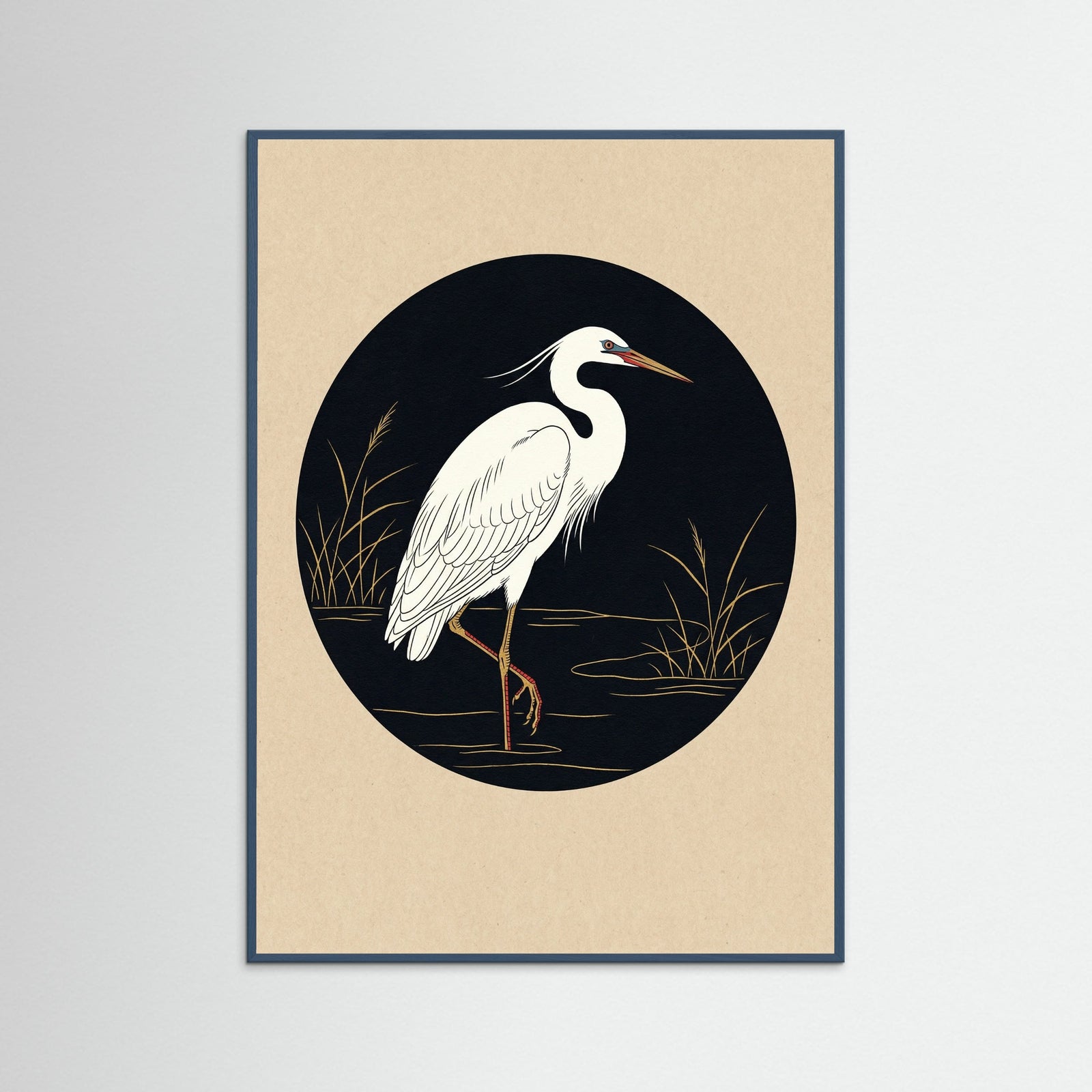 Teal Wood White Macaw Elegance