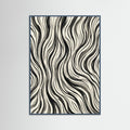 Teal Wood Wild Stripes