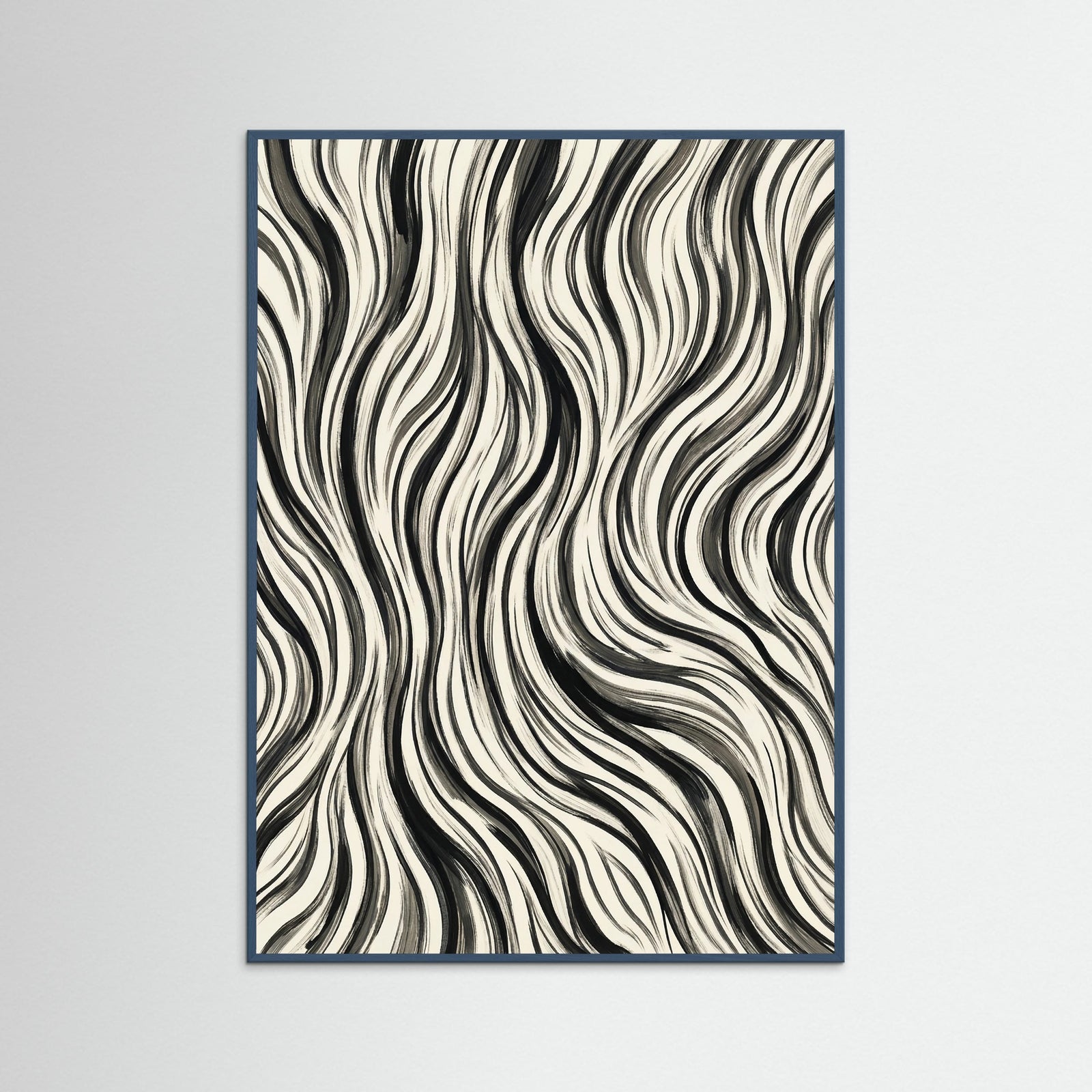 Teal Wood Wild Stripes