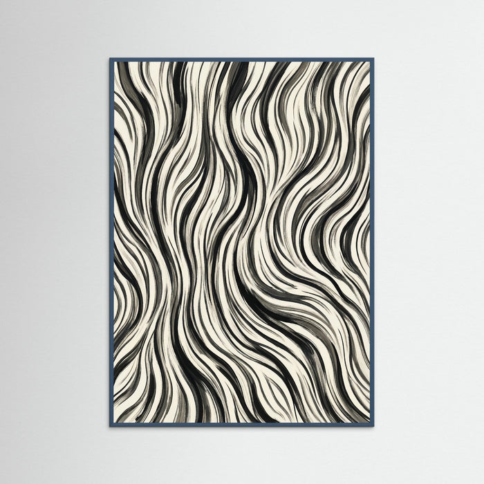 Teal Wood Wild Stripes