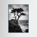 Teal Wood Windblown Grace