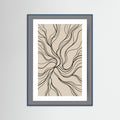 Teal Wood Winding Paths
