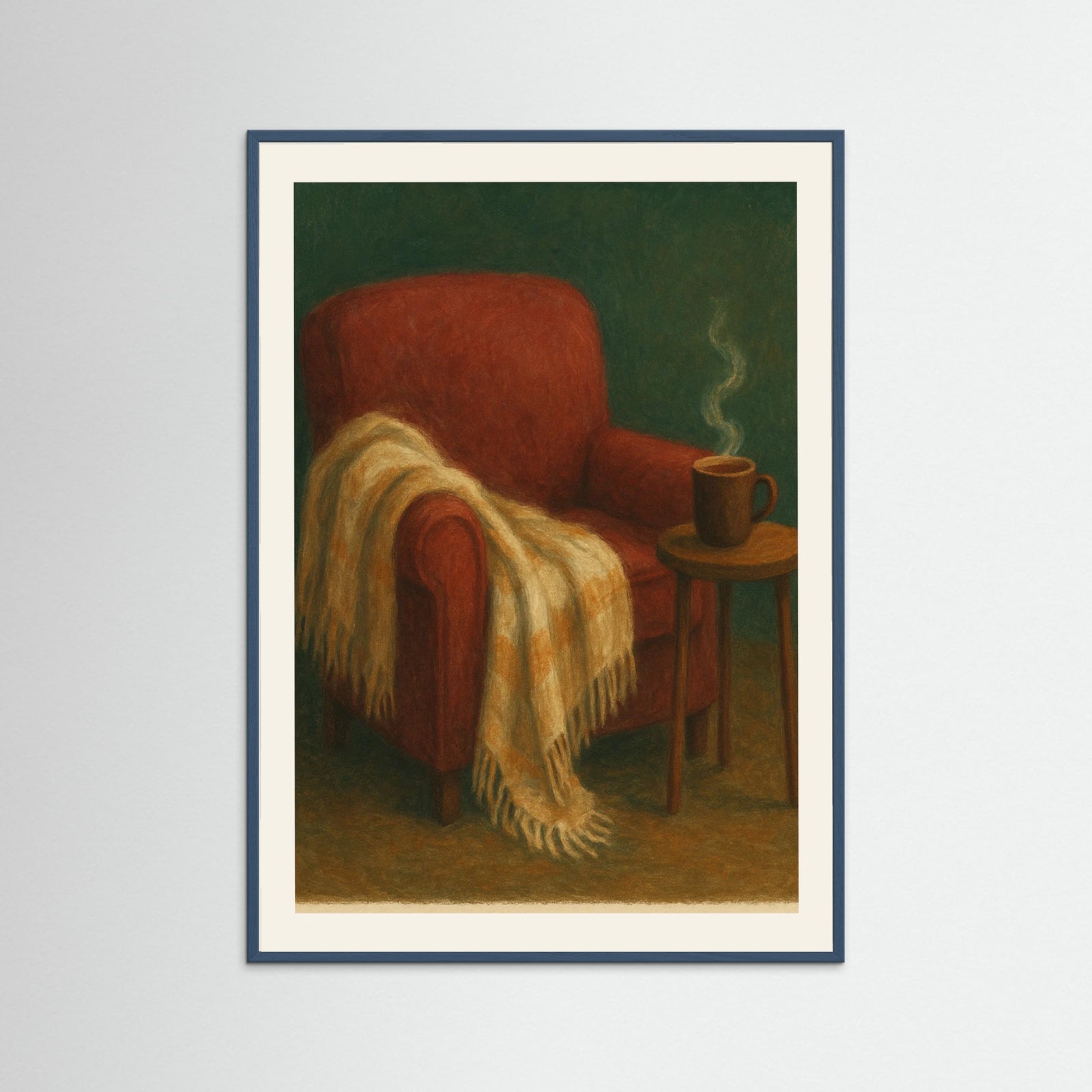 Teal Wood Winter Comfort