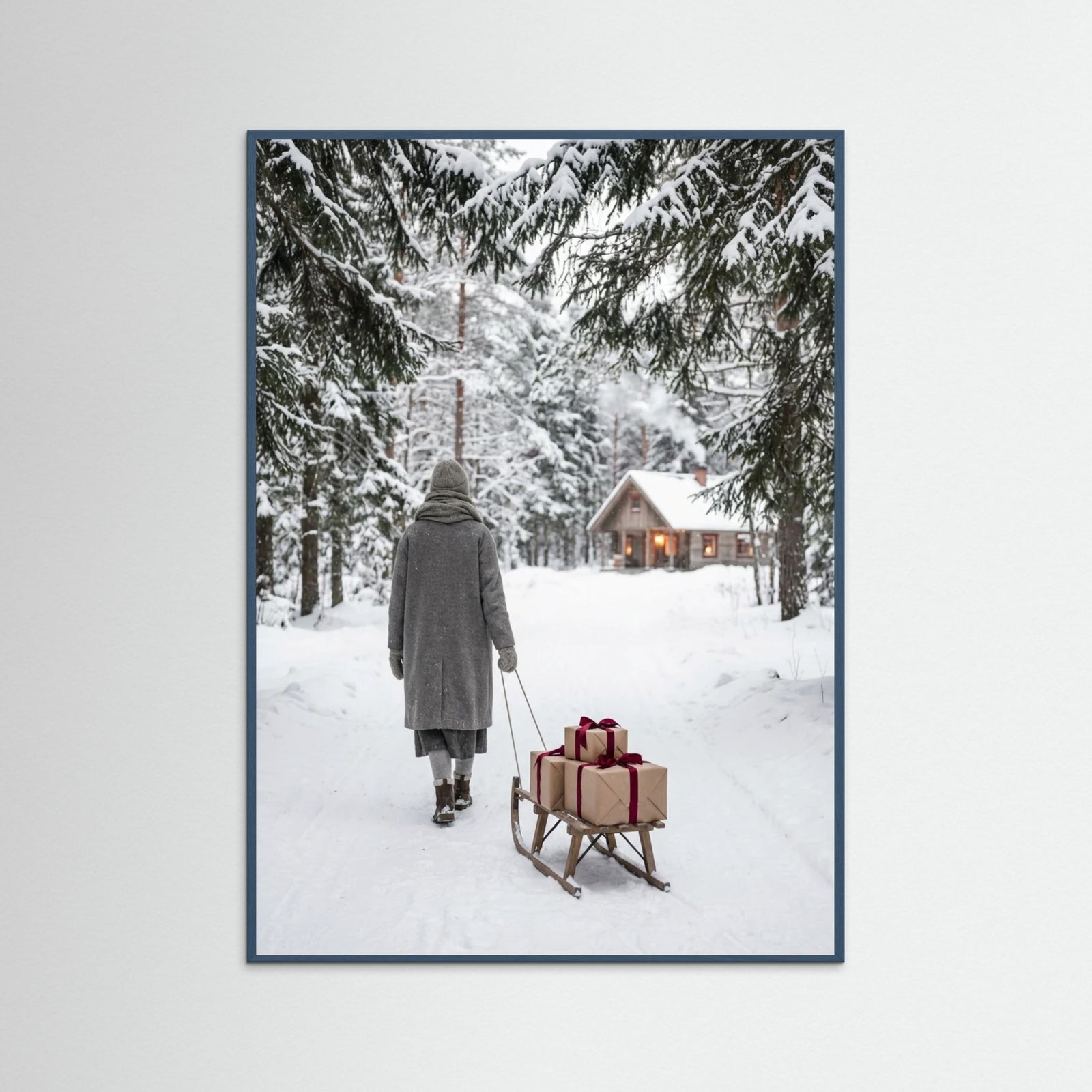 Teal Wood Winter Haul