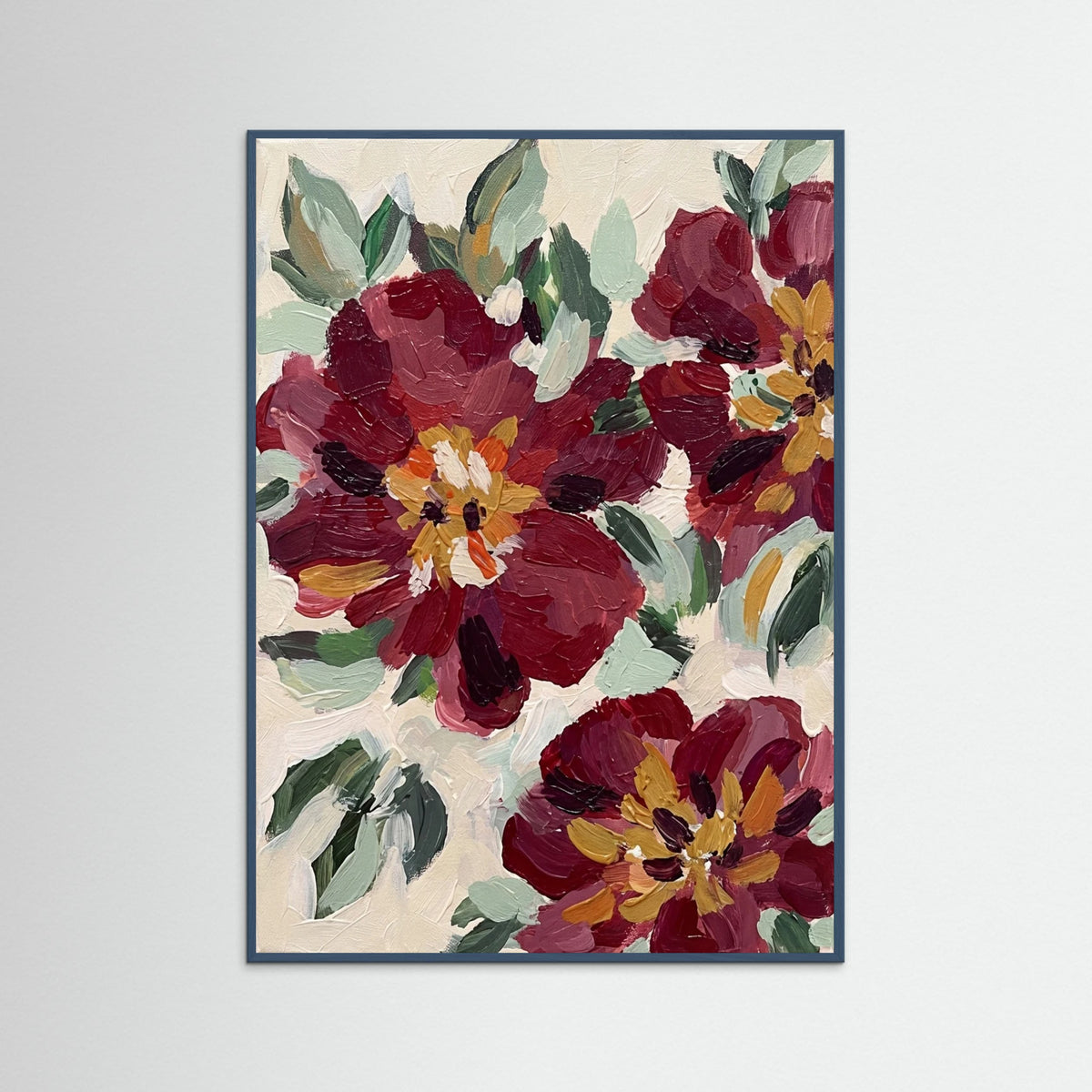 Teal Wood Winter Market Bloom