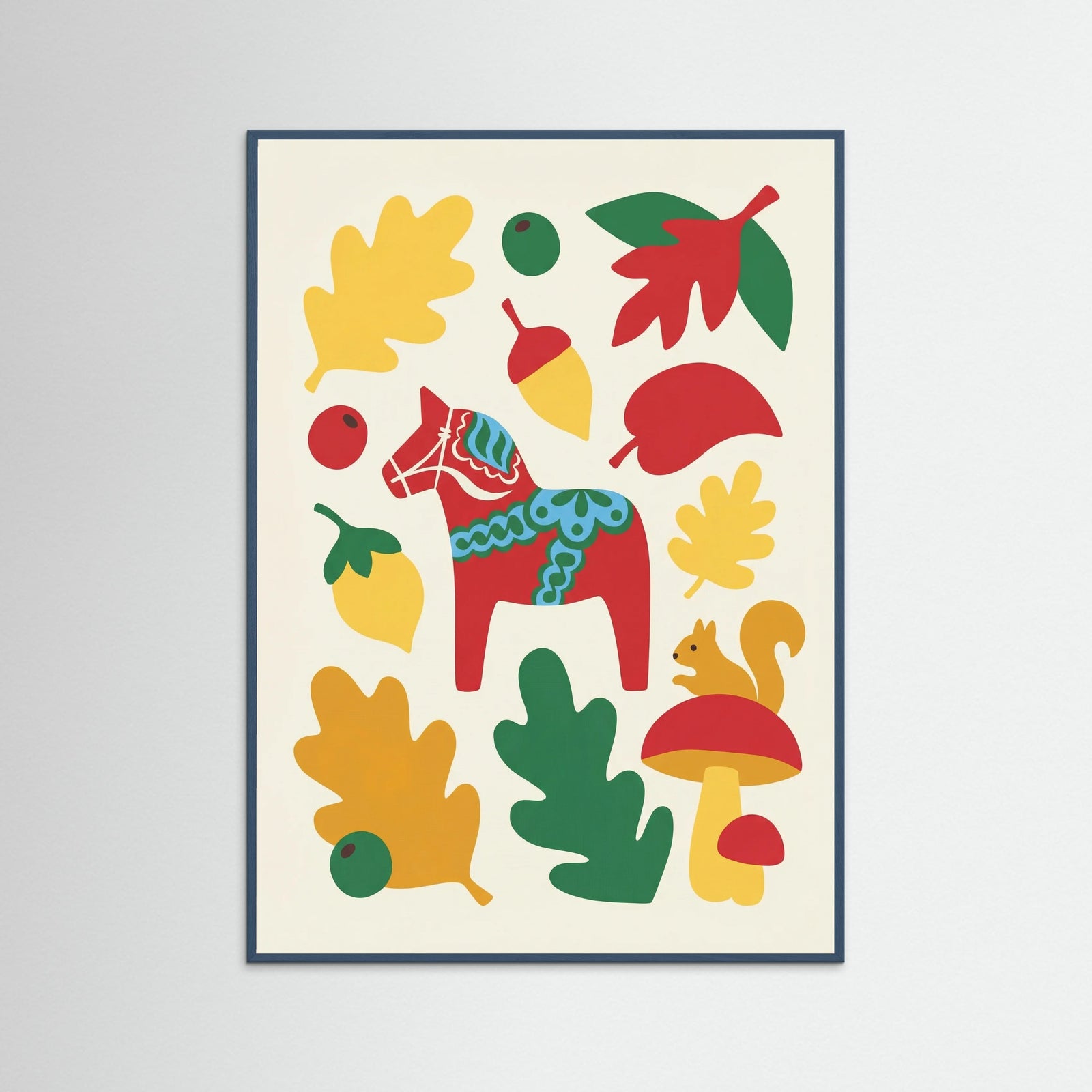 Teal Wood Winter Whimsy