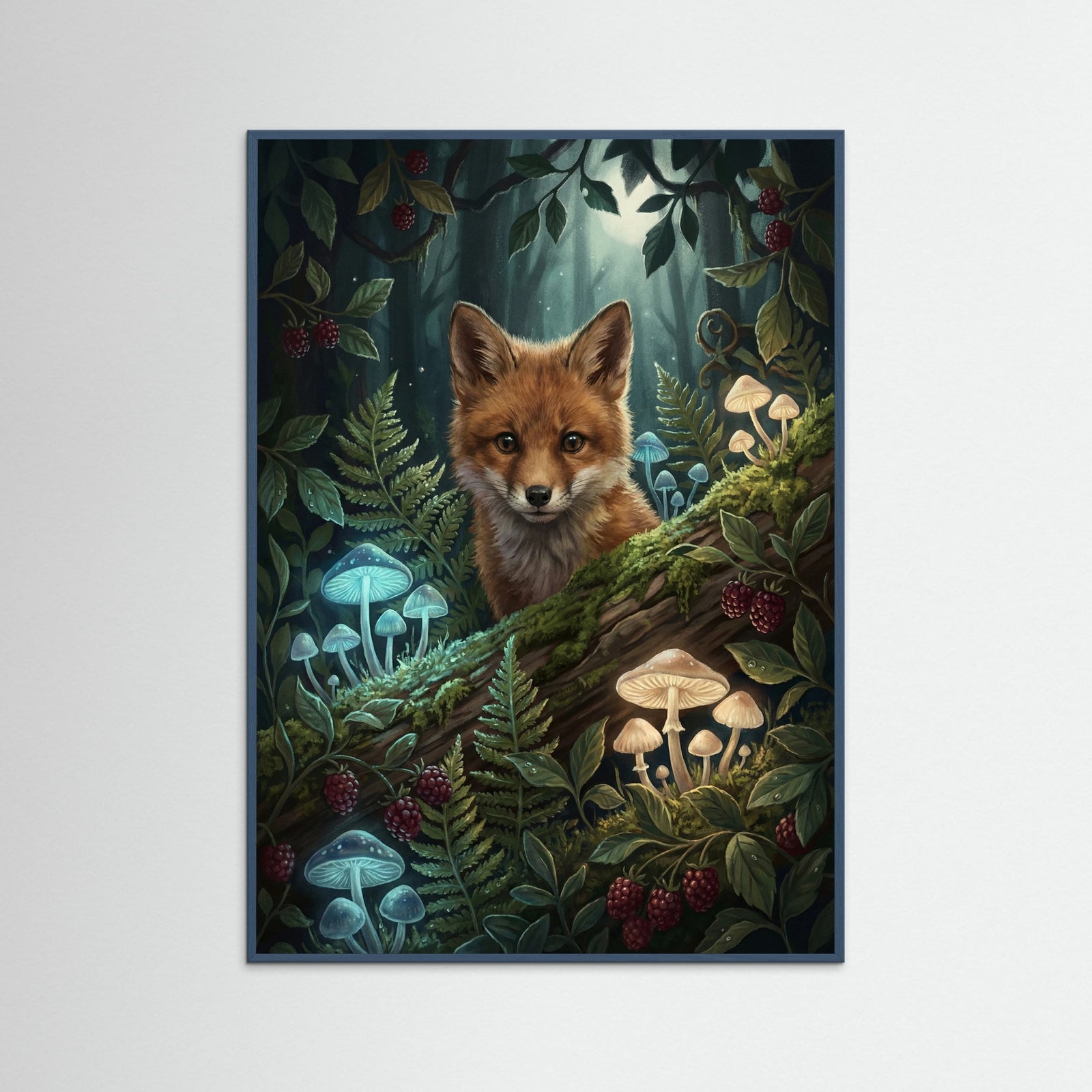 Teal Wood Woodland Rabbit