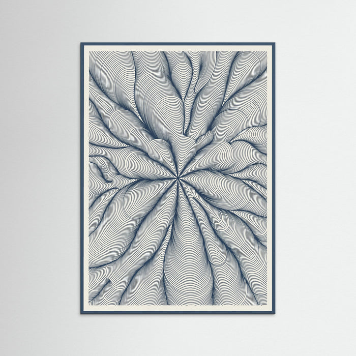 Teal Wood Woven Current