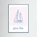 Póster Yacht Club – póster e impresión artística