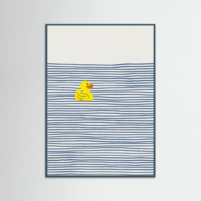 Yellow Rubber Duck Poster – plakat og kunsttryk