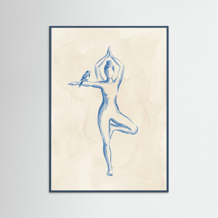 Teal Wood Yoga Companion