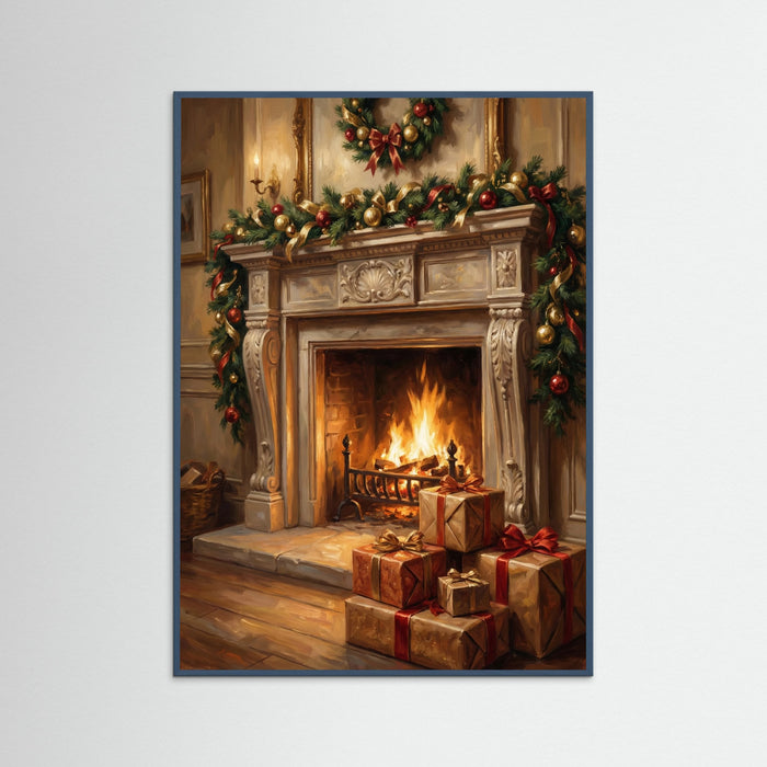 Teal Wood Yuletide Grandeur