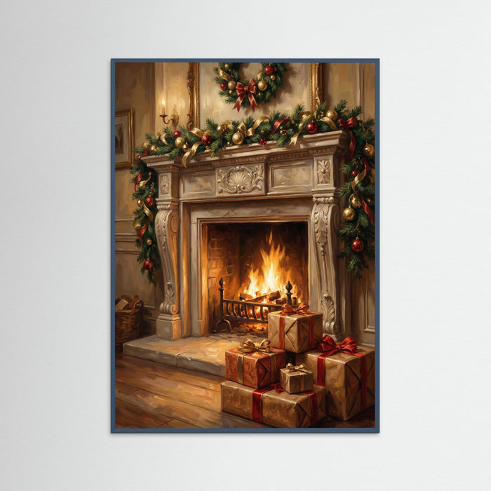 Teal Wood Yuletide Grandeur