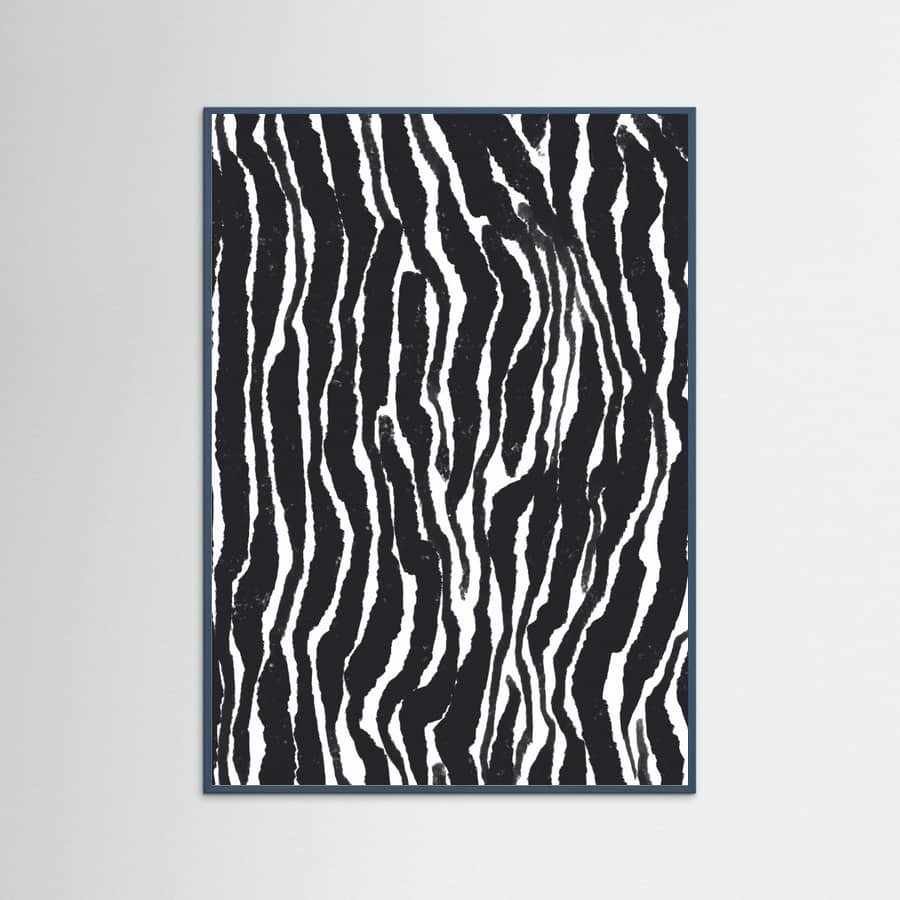 Zebra Pattern Poster – poster and art print