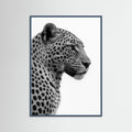 Teal Wood photo Leopard Profile