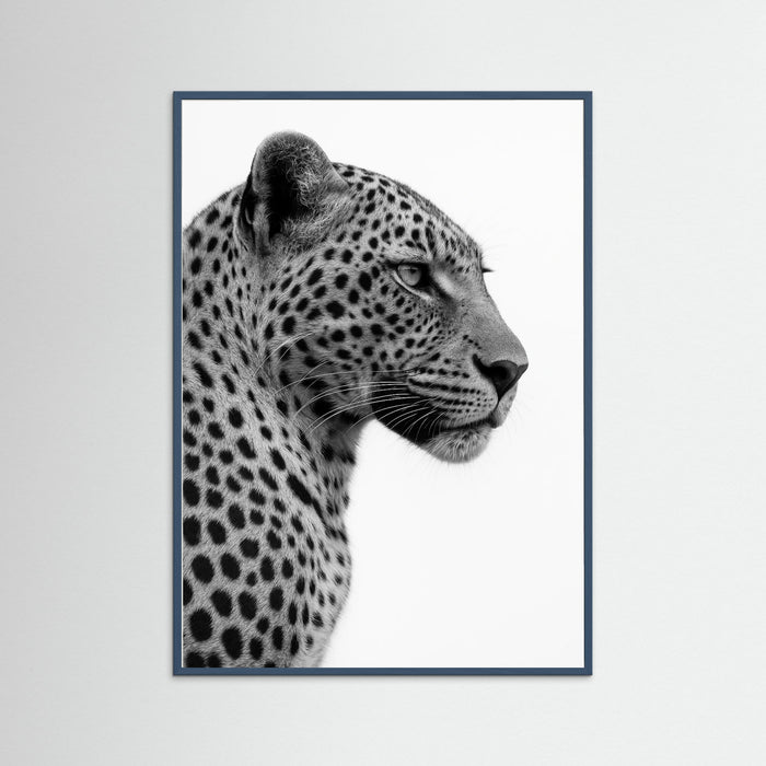 Teal Wood photo Leopard Profile