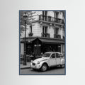 Teal Wood photo Parisian Cafe Scene