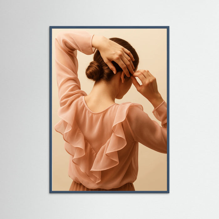 Teal Wood photo Pink Silhouette
