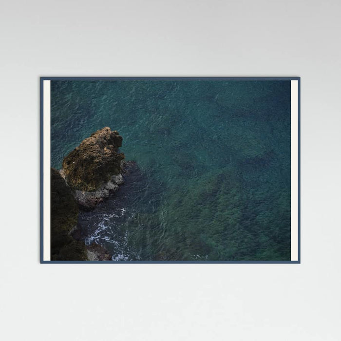 seascape and rocks Poster – plakat og kunsttryk