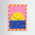 White Wood Abstract Composition No. 47 Poster