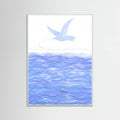 Above the Ocean Waves Poster – poster and art print