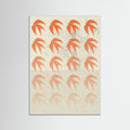 White Wood Abstract Composition 1 Poster