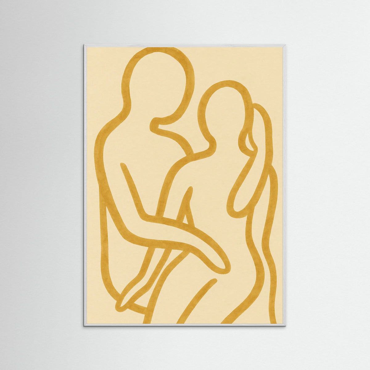 White Wood Abstract Connection