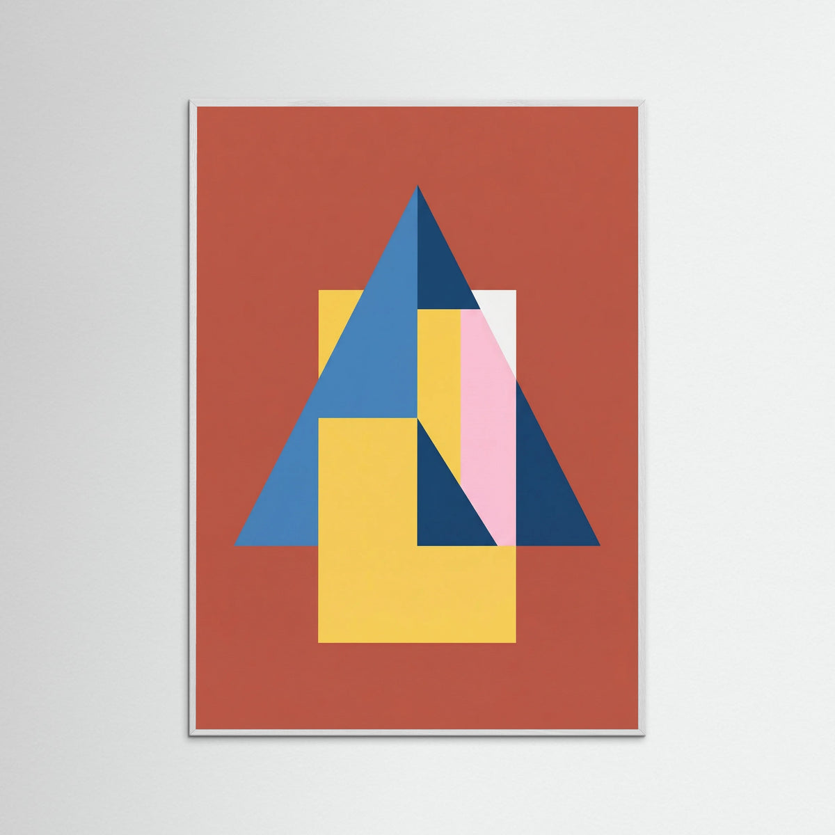 White Wood Abstract Duality