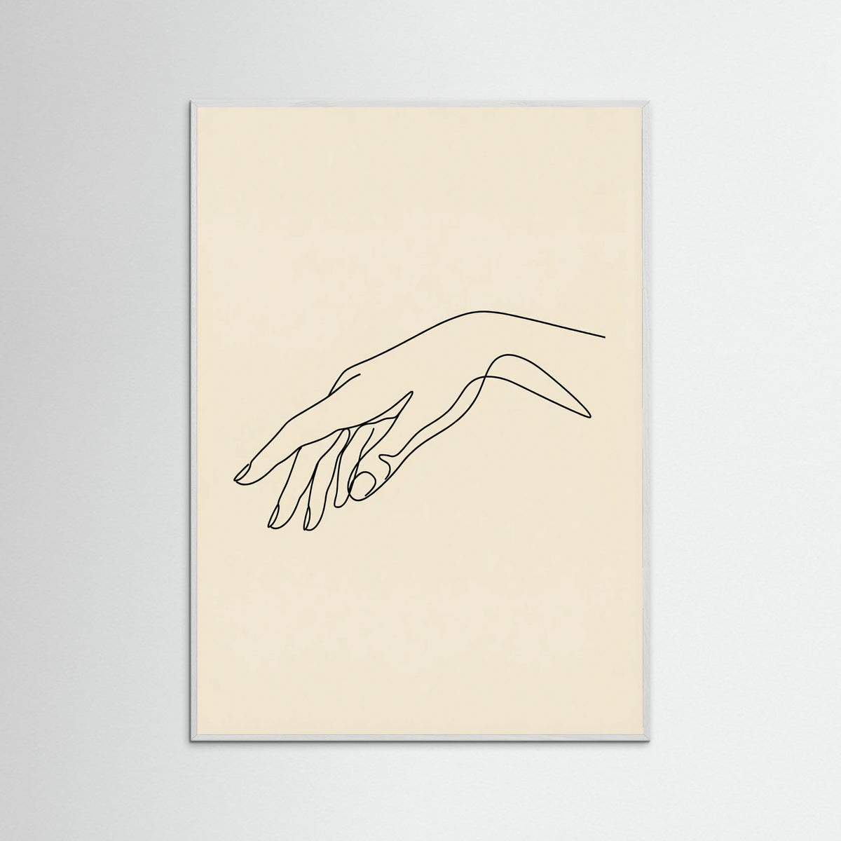 White Wood Abstract Female Form