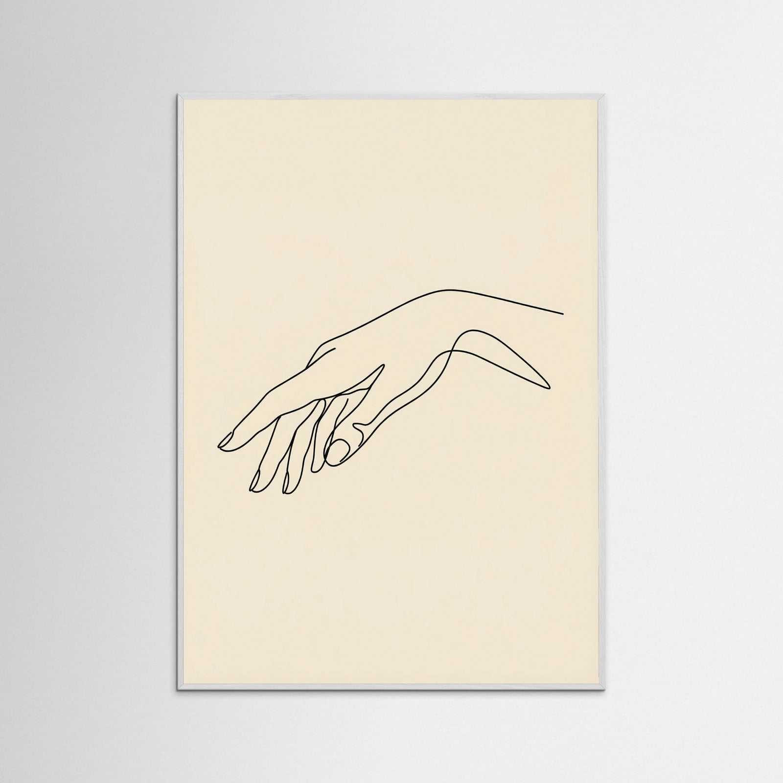 White Wood Abstract Female Form