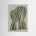 Abstract Kiss Poster – plakat og kunsttryk