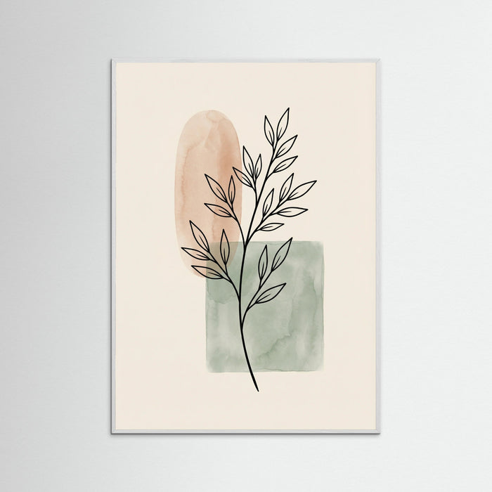 White Wood Abstract Nature Study