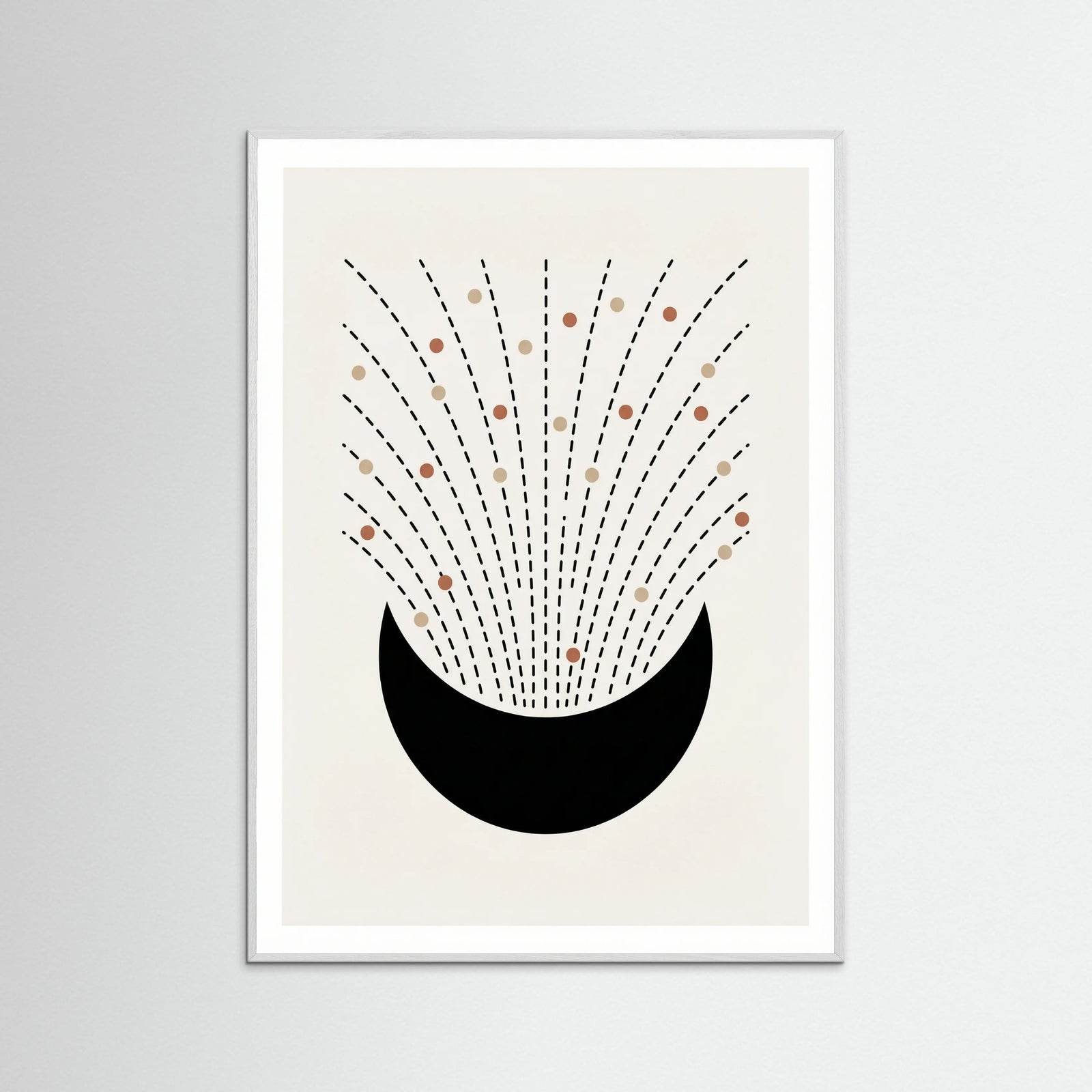 White Wood Abstract Radiance