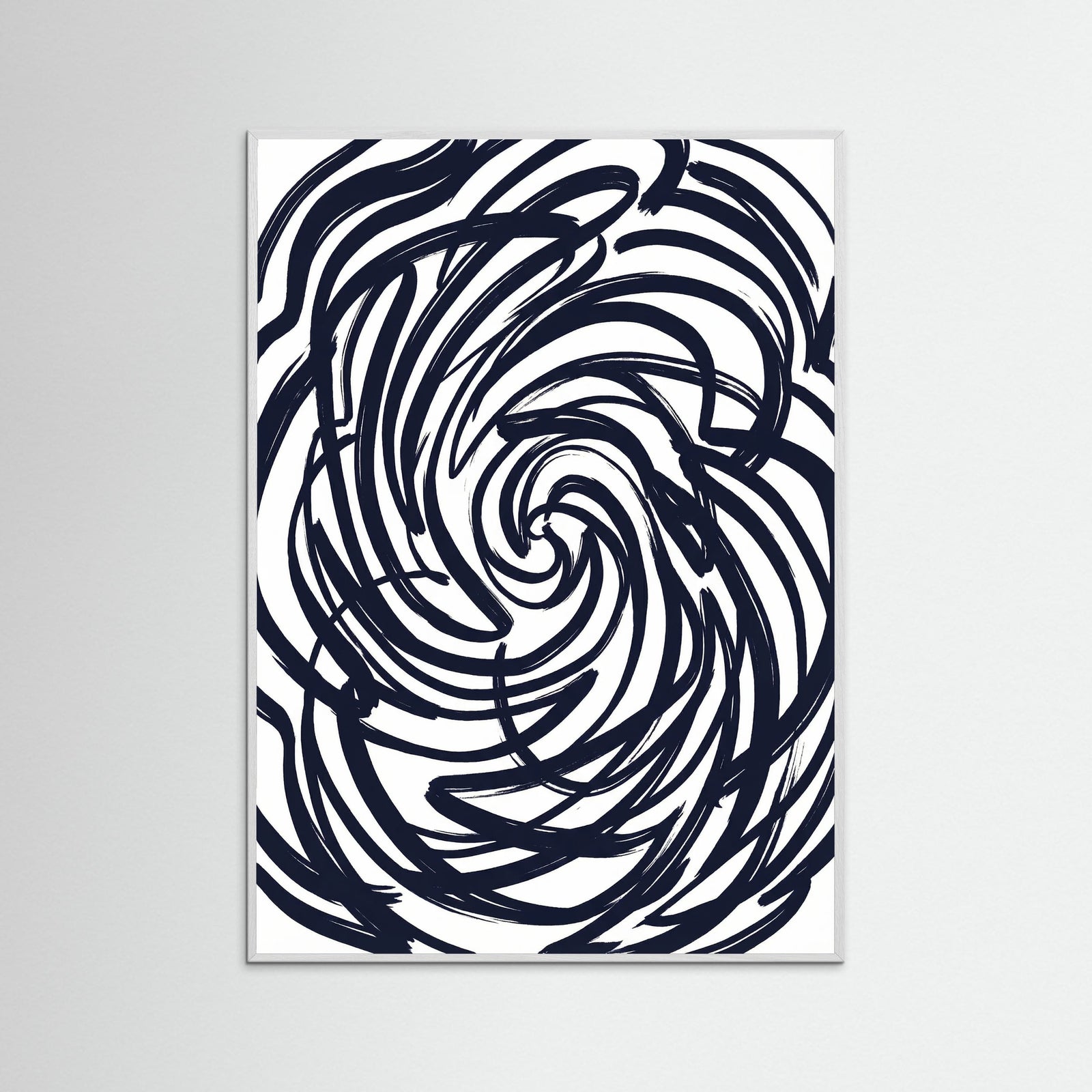 White Wood Abstract Strokes