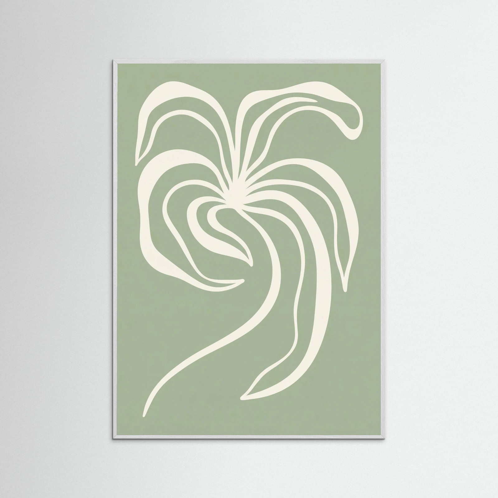 White Wood Abstracted Gaze