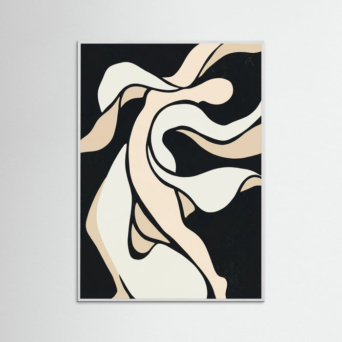 White Wood Acrobatic Silhouette