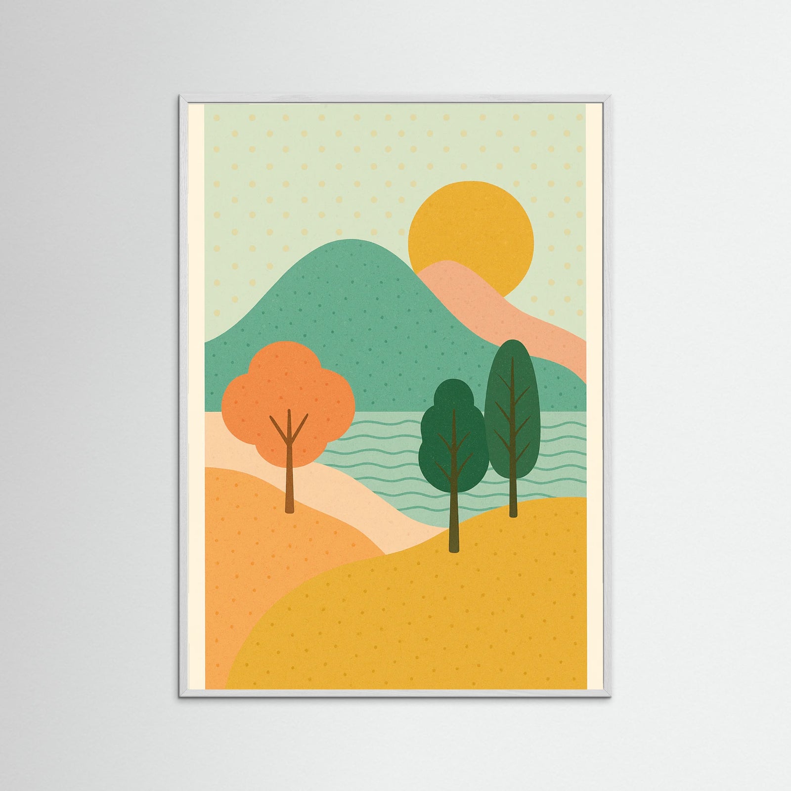 White Wood Affectionate Hug