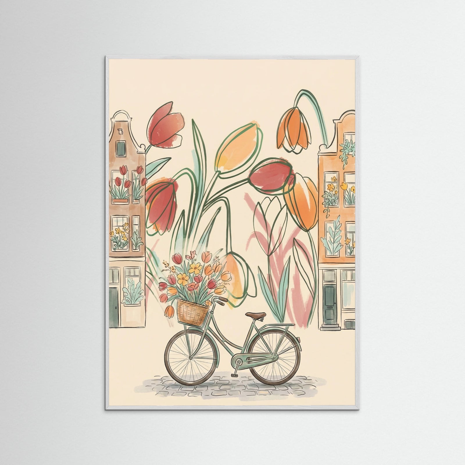 White Wood Amsterdam Blooms