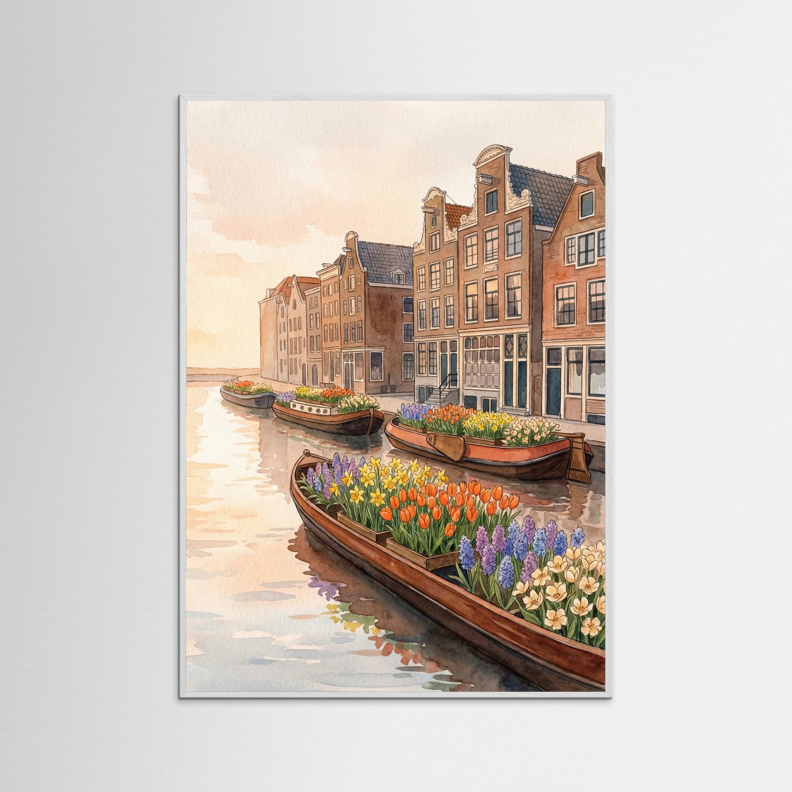 White Wood Amsterdam Blooms