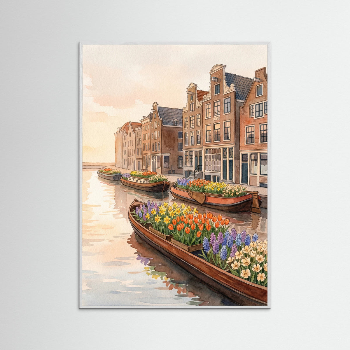 White Wood Amsterdam Blooms