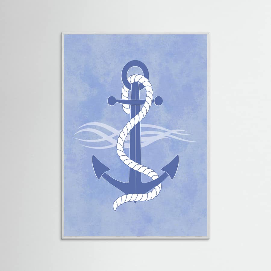 Anchor2 Poster – plakat og kunsttryk