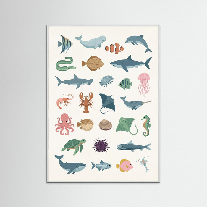 White Wood Animal Alphabet Wonders