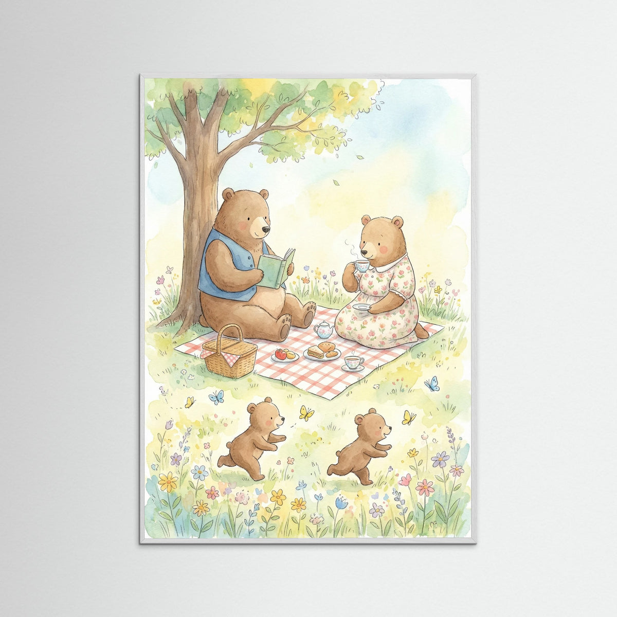 White Wood Animal Bicycle Tour