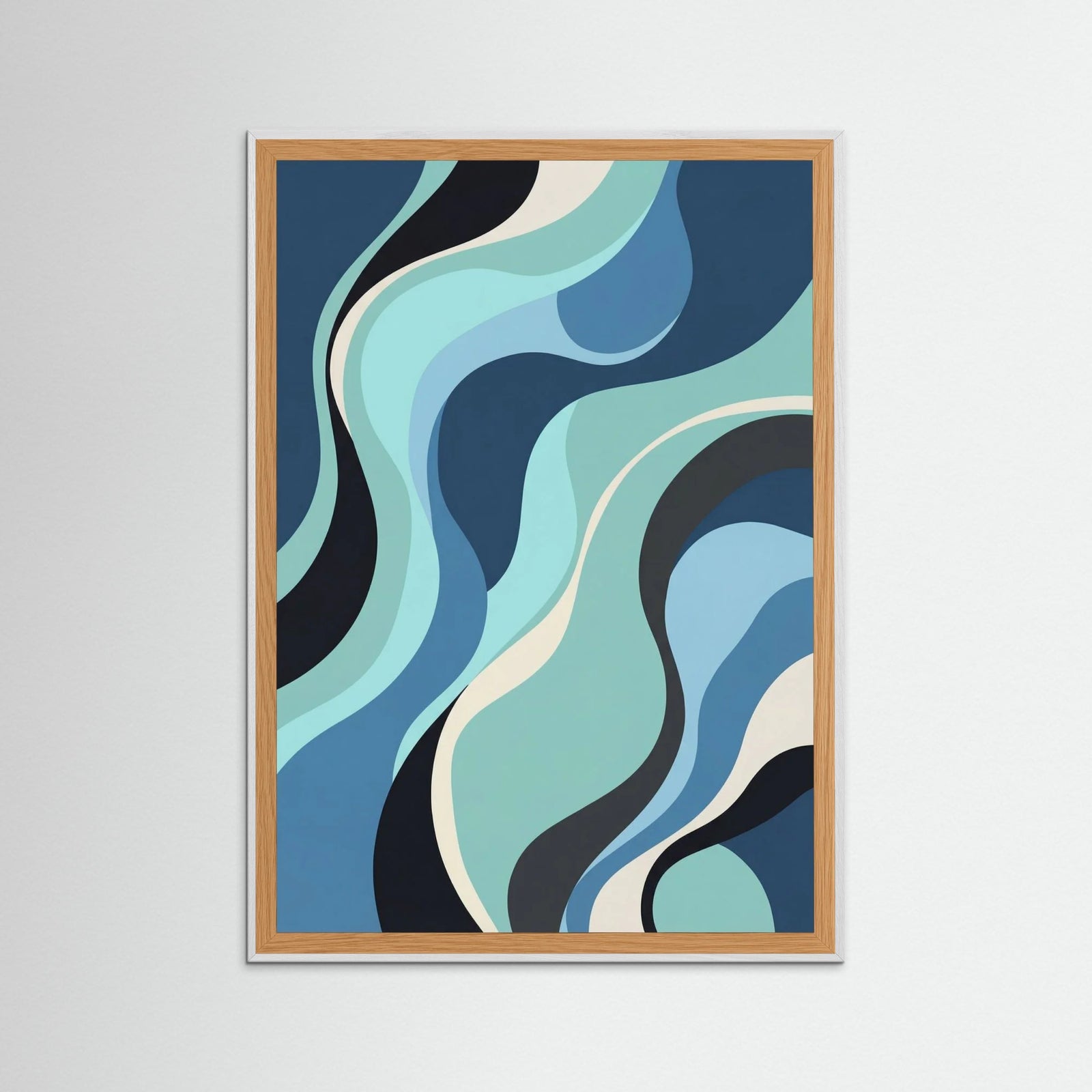 White Wood Aqua Forms