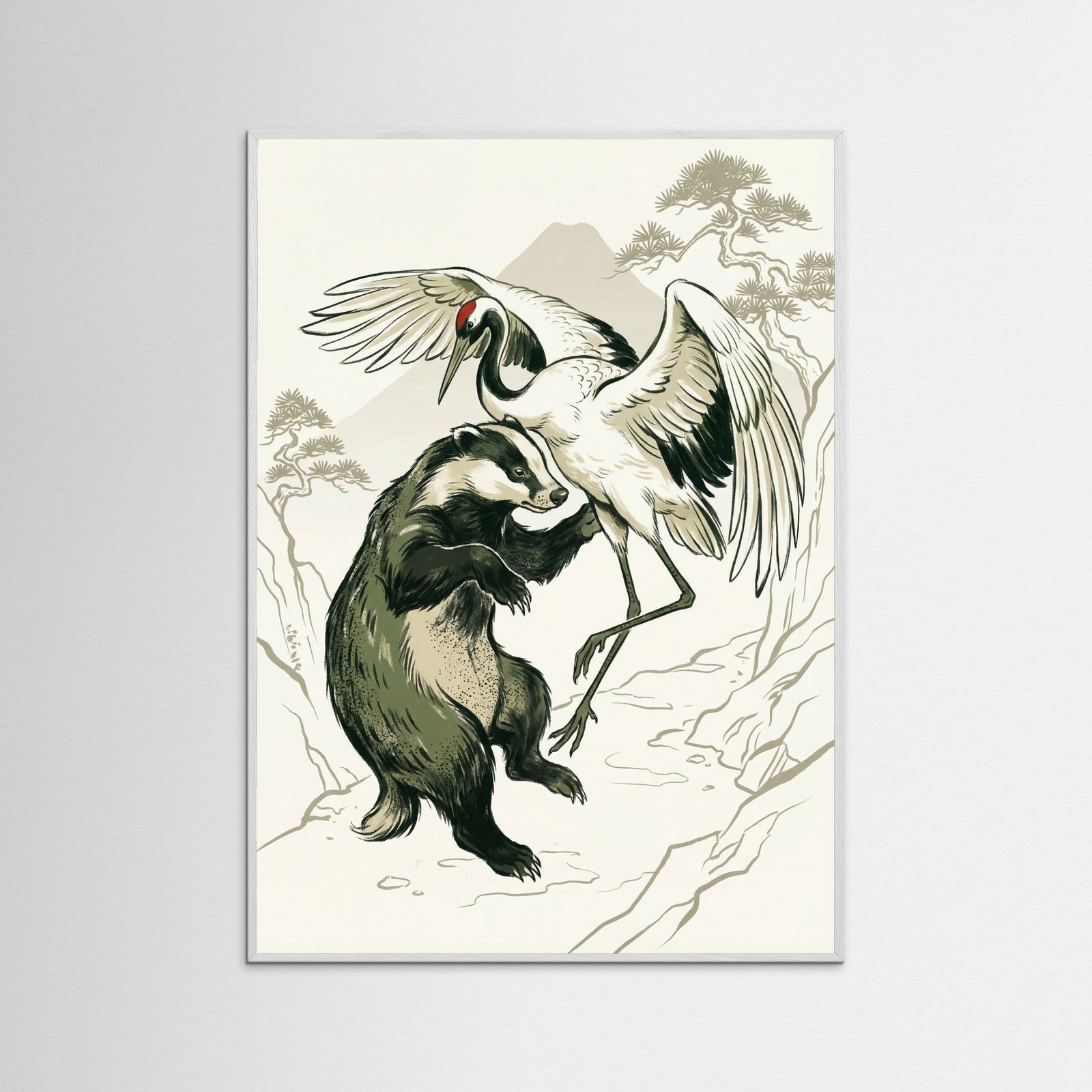 White Wood Aquatic Wrestle