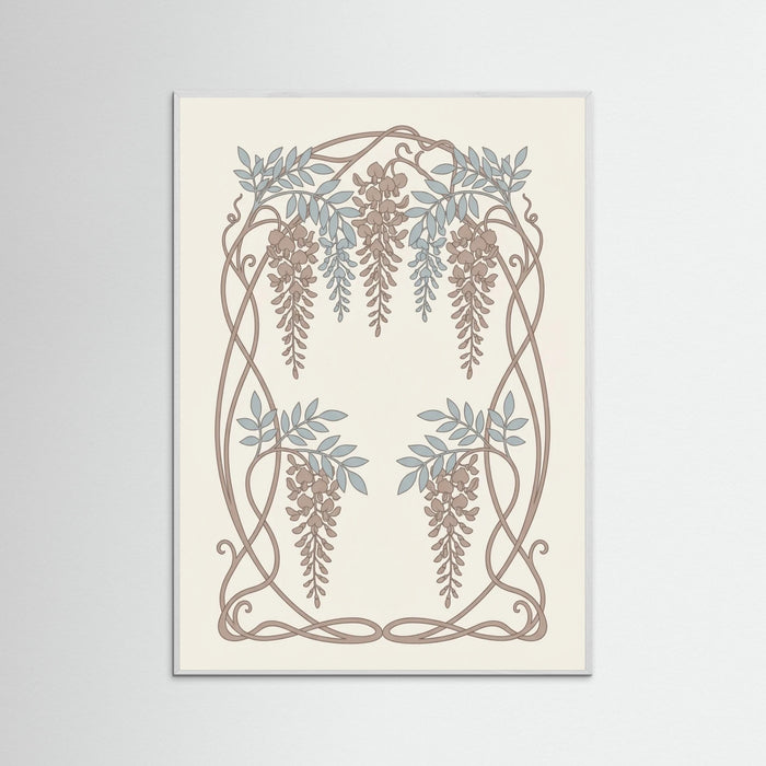 White Wood Arbor Nouveau