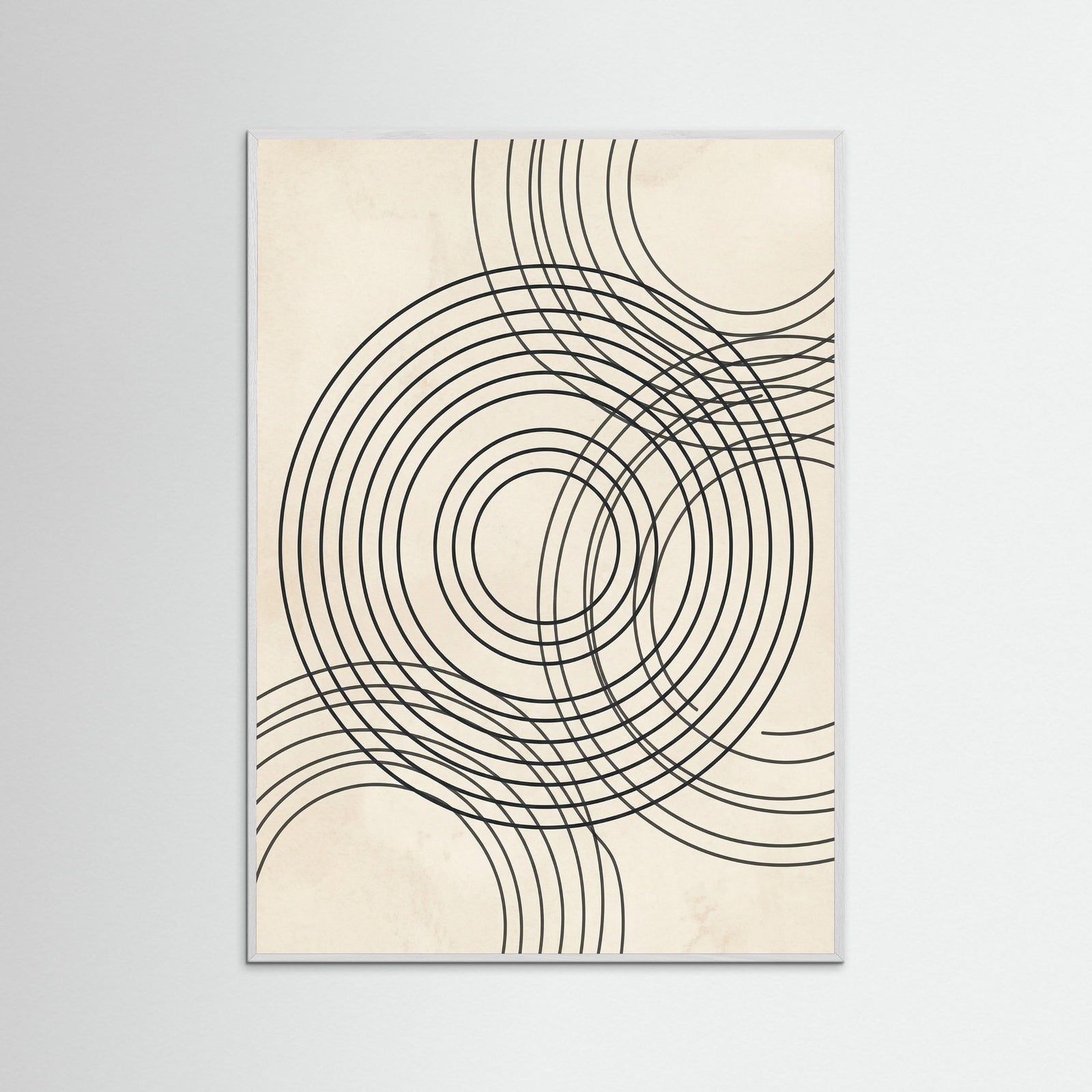 White Wood Arched Rhythms